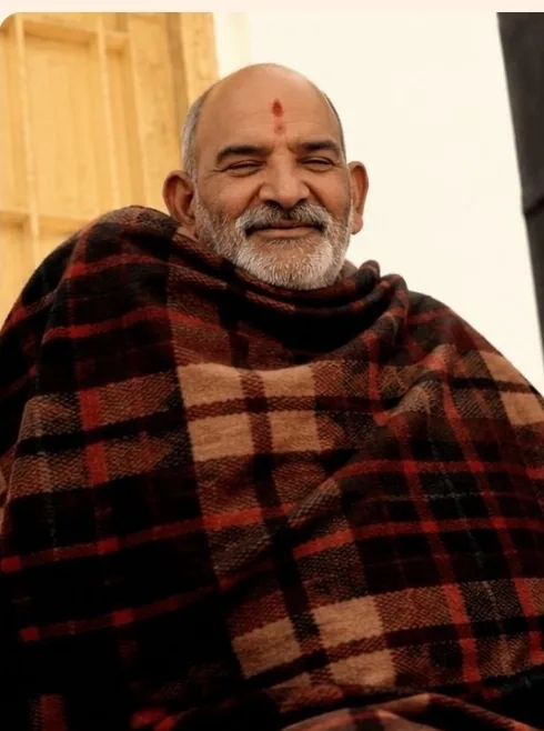 Sri Neem Karoli Baba in his blanket