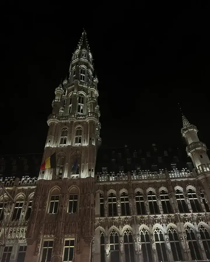 Brussels by night