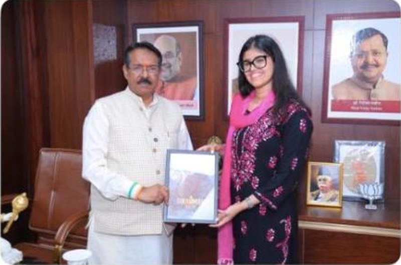 Anupriya Nagar with Harsh Malhotra