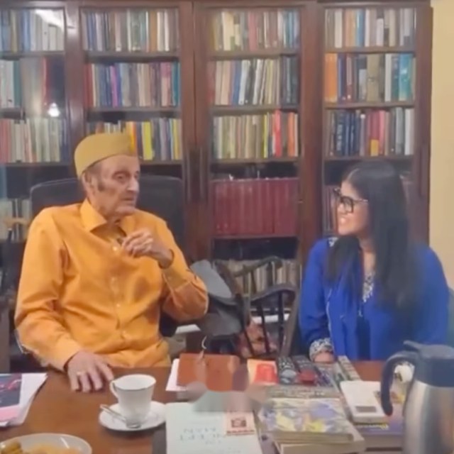 Anupriya Nagar with Dr. Karan Singh