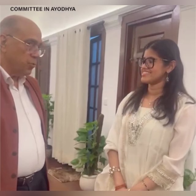 Anupriya Nagar with Nripendra Misra