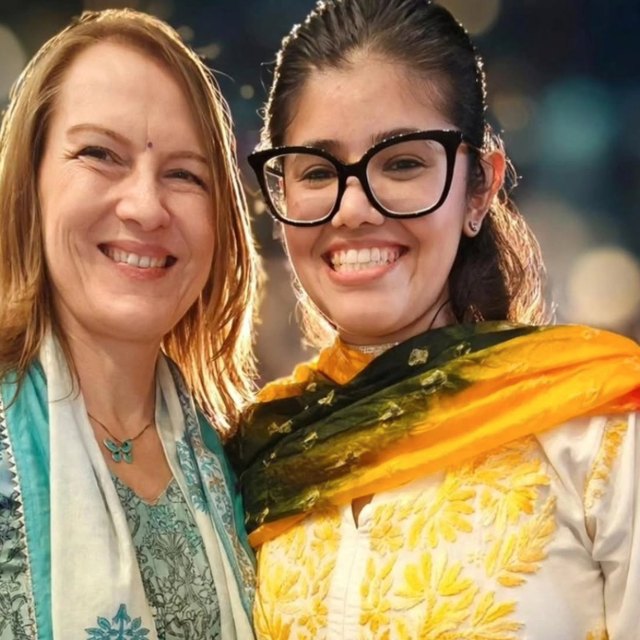 Anupriya Nagar with Suzanne Bernert