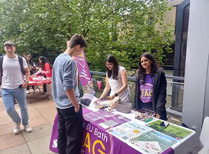 Anupriya Nagar doing seva and fundraising with Raise and Give, University of Bath