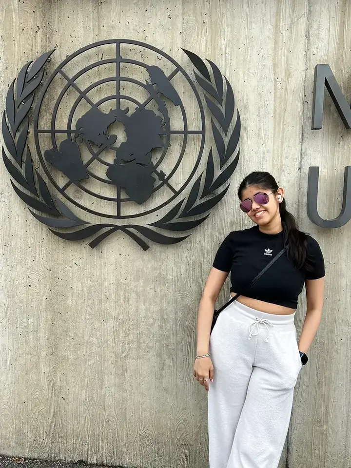 Anupriya Nagar at the United Nations, Geneva